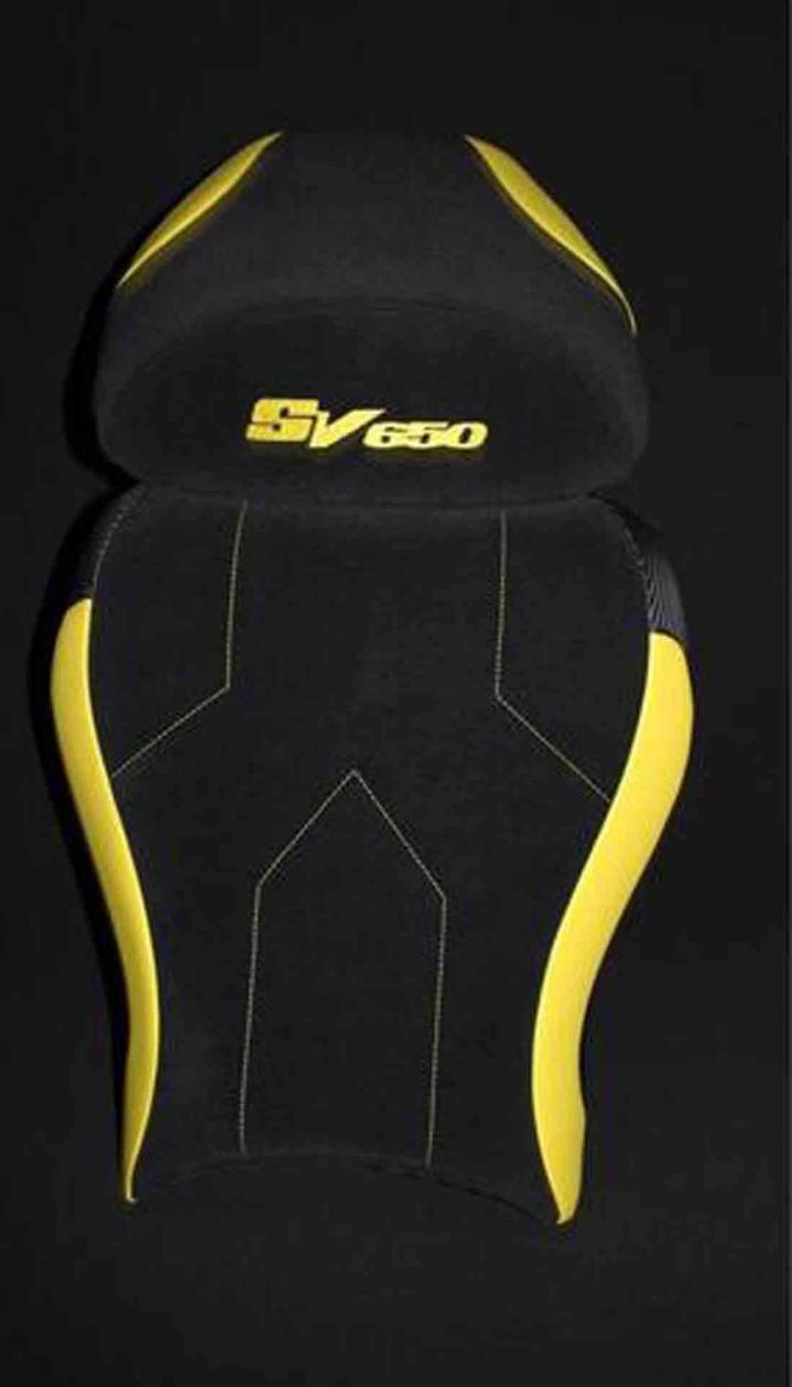 Réalisation de sellerie moto Neuf-Marché